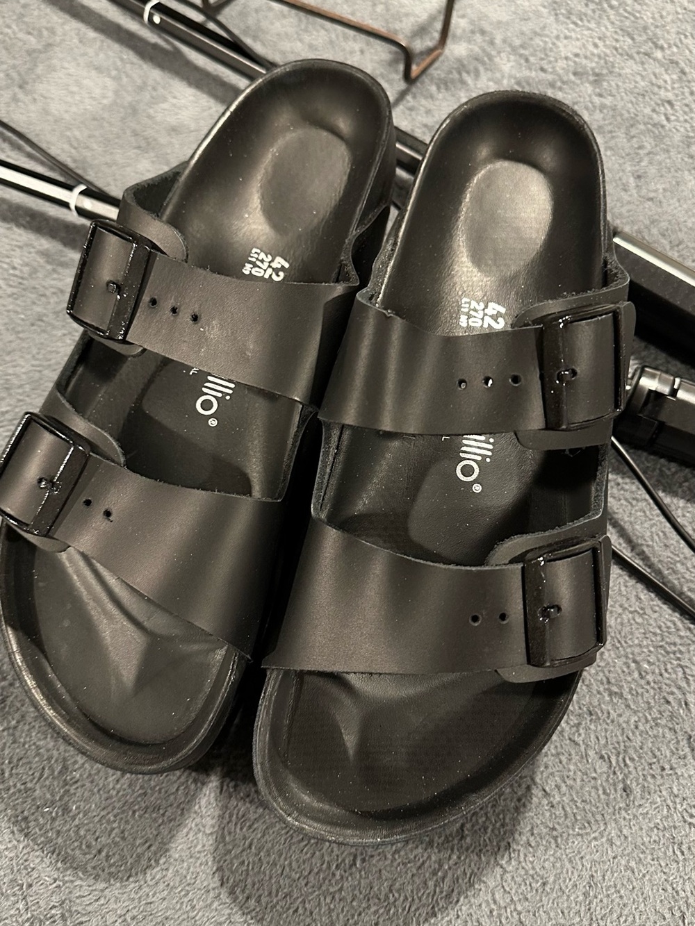 Birkenstock Arizona Flex Platform Sandal - Black Size 42/Women’s 11 No Box